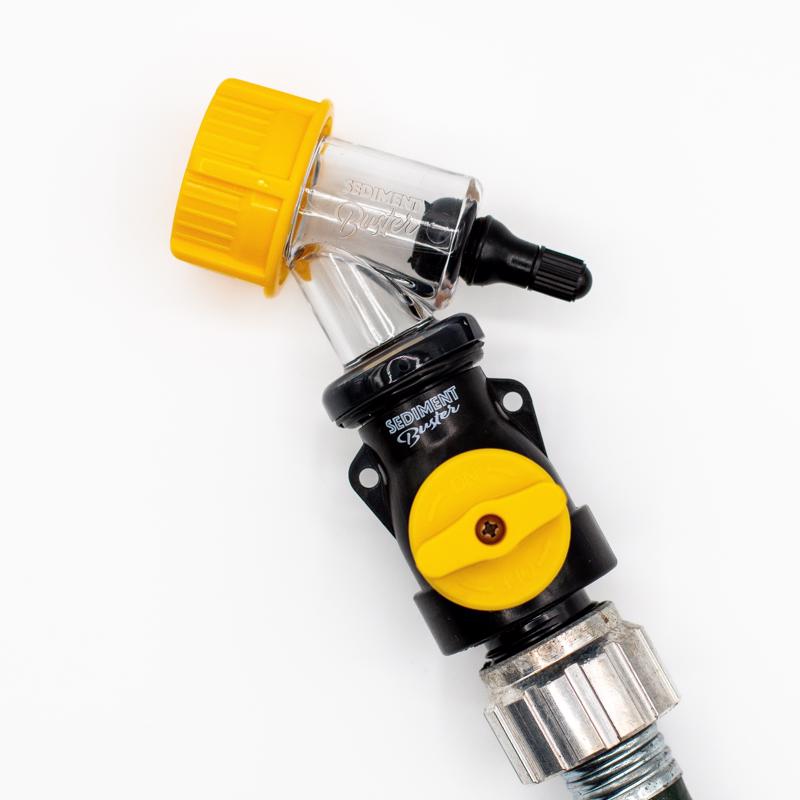 Sediment Buster Polyethylene Electric or Gas Water Heater Flush Tool 5.75 in. H X 2.75 in. L X 2.5 i