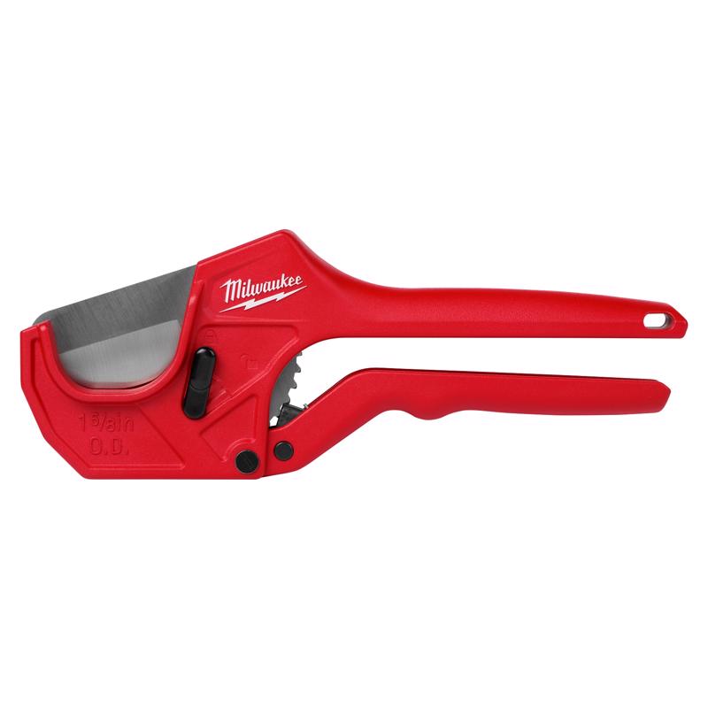 Milwaukee 1-5/8 in. Ratcheting Pipe Cutter Red 1 pc