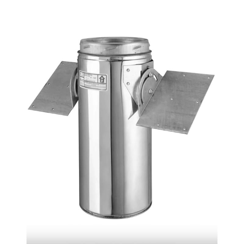 Selkirk Sure-Temp 6 in. D X 18 in. L Stainless Steel Ceiling Support Kit