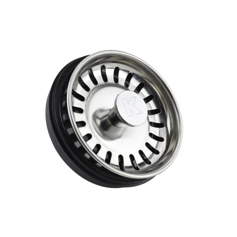 Keeney Garbage Disposal Strainer Chrome Stainless Steel 3-1/5 in.
