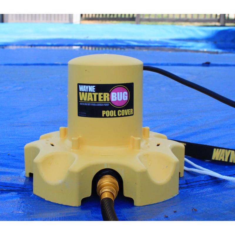 Wayne 1/4 HP 1900 gph Thermoplastic Automatic AC Pool Cover Pump