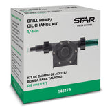 Star Water Systems 750 gph Thermoplastic Switchless Switch Drill Drill Pump/Oil Change Kit