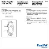 Plumb Pak Plastic Flange 1.5 in.