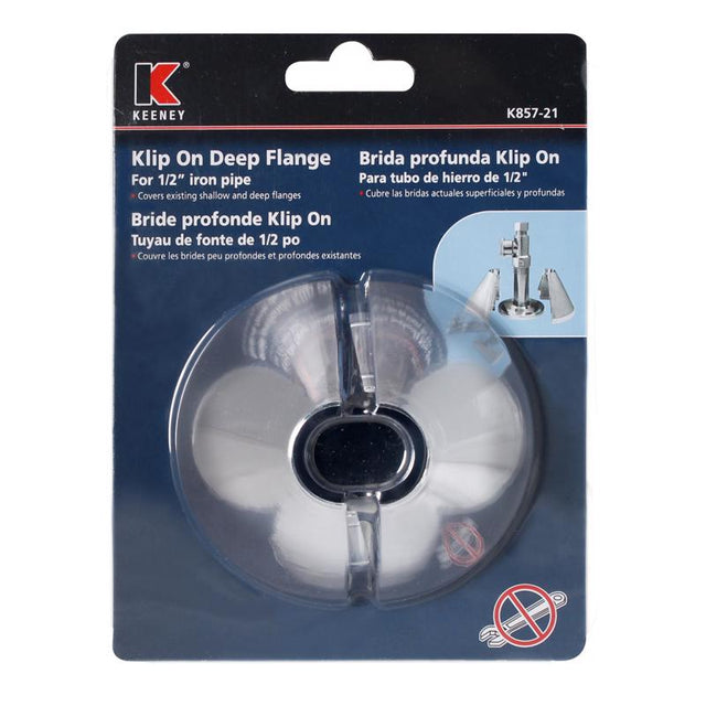 Plumb Pak Chrome Plated Plastic Deep Flange