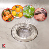 Keeney Chrome Mesh Kitchen Sink Strainer
