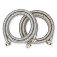 Plumb Pak 3/4 in. FHT each X 3/4 in. D FHT 6 ft. Braided Stainless Steel Washing Machine Supply Line