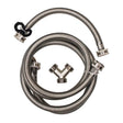 Plumb Pak 3/4 in. FHT each X 3/4 in. D FHT 72 in. Braided Stainless Steel Steam Dryer Kit