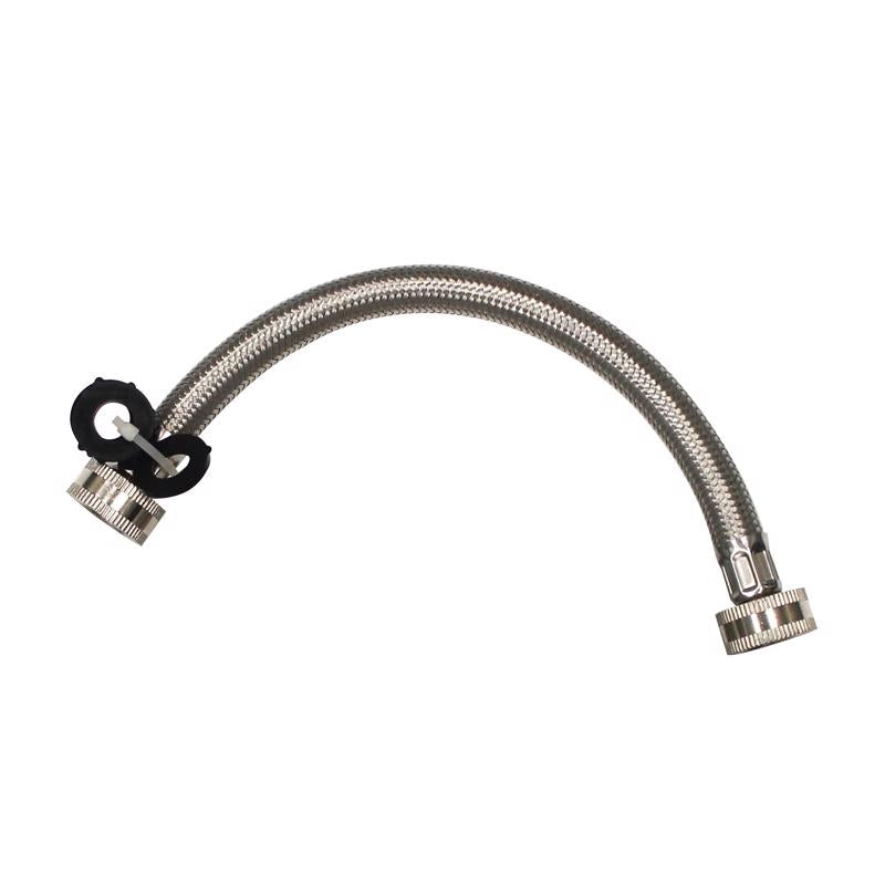 Plumb Pak 3/4 in. FHT each X 3/4 in. D FHT 72 in. Braided Stainless Steel Steam Dryer Kit