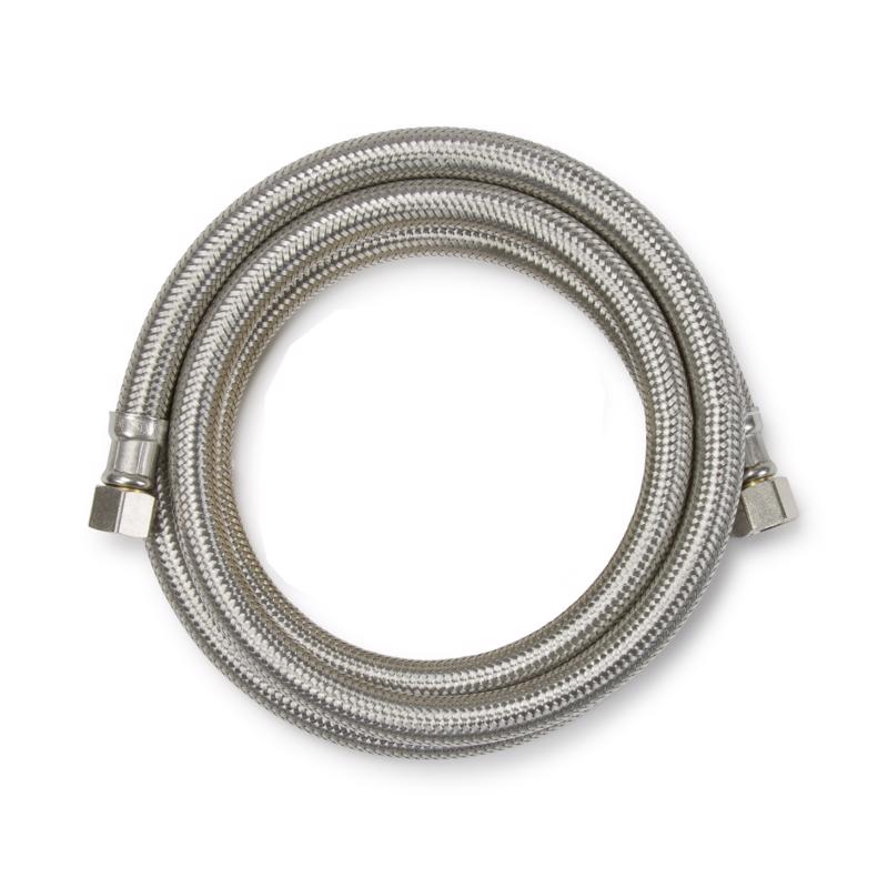 Plumb Pak 3/8 in. Compression each X 3/8 in. D Compression 60 in. Stainless Steel Dishwasher Supply