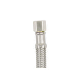 Plumb Pak 1/4 in. Compression each X 1/4 in. D Compression 12 in. Stainless Steel Ice Maker Supply L