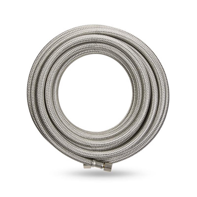 Plumb Pak 1/4 in. Compression Sizes X 1/4 in. D Compression 20 ft. Stainless Steel Ice Maker Supply