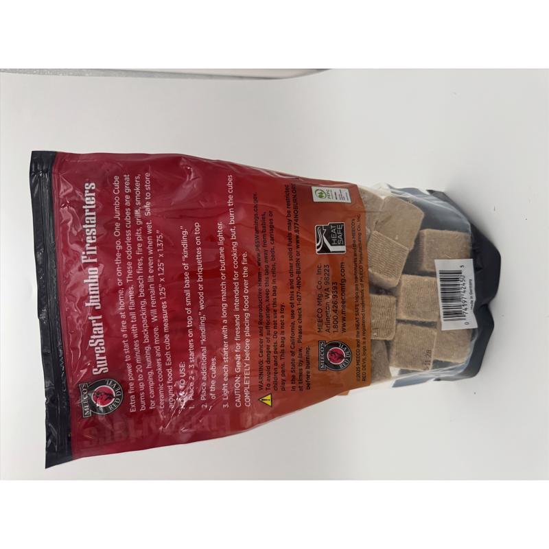 MEECO'S Red Devil SureStart Wood Fire Starter 20 min 40 pc