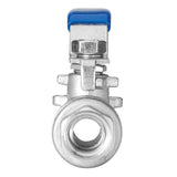 Homewerks Worldwide 3/8 in. Stainless Steel FIP Ball Valve Full Port Lever