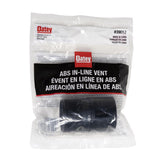 Oatey 1-1/2 in. 1/2 in. D ABS In-Line Vent