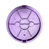 NDS 7 in. W X 7 in. D X 1.1 in. H Round Valve Box Cover Purple
