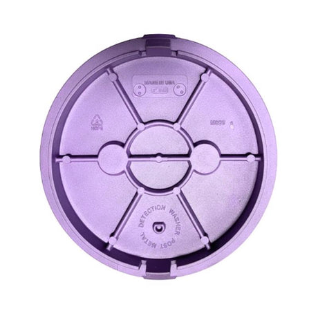 NDS 7 in. W X 7 in. D X 1.1 in. H Round Valve Box Cover Purple