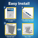 Filtrete 14 in. W X 30 in. H X 1 in. 14 MERV Pleated Air Filter