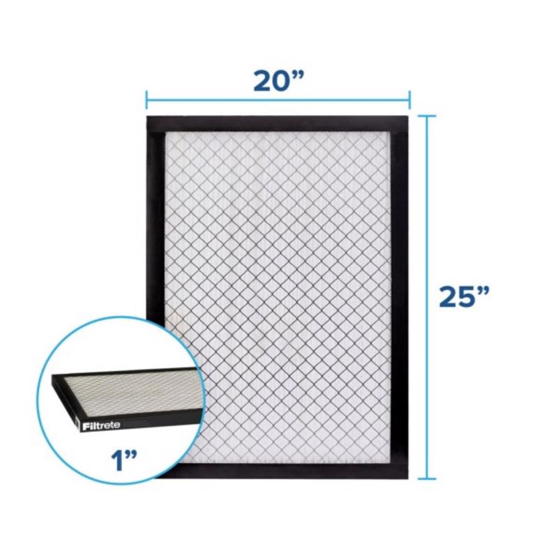 Filtrete 25 in. W X 20 in. H X 1 in. 14 MERV Pleated Air Filter