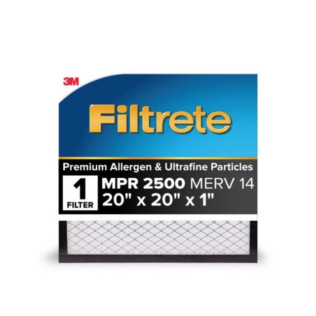 Filtrete 20 in. W X 20 in. H X 1 in. 14 MERV Pleated Air Filter