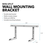 Perfect Aire ProAire AC Support Bracket 33.5 in. W X 17.75 in. H White