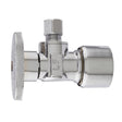 Keeney 1/2 in. Brass Chrome 1/4 in. Shutoff Valve Handle 1 pc
