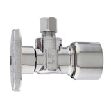 Keeney 1/2 in. Brass Chrome 1/4 in. Shutoff Valve Handle 1 pc