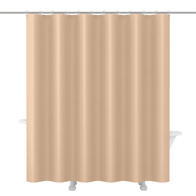 Zenna Home 72 in. H Bone Shower Curtain Liner PEVA