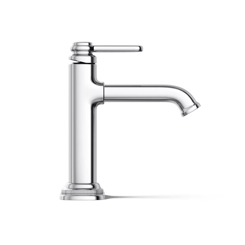 Kohler Modern Single-Handle Polished Chrome Faucet and Bath Hardware Kit