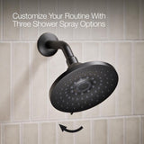 Kohler Sivaro Modern 8 Inch Widespread Matte Black Faucet and Bath Hardware Kit