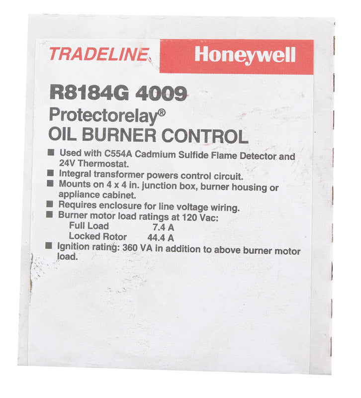 OIL BURNER CONTROL 120V