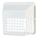 Ace 4 in. W X 7 in. L White Plastic Pest Guard