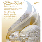 Web FilterFresh French Vanilla Scent Air Freshener 0.8 oz. Gel - Total Qty: 18…