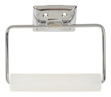 DECKO Chrome Silver Toilet Paper Holder