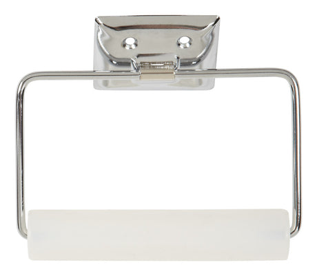 DECKO Chrome Silver Toilet Paper Holder