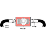 Mr. Heater Brass Quick Connect x Excess Flow Soft Nose P.O.L Propane Grill Adapter