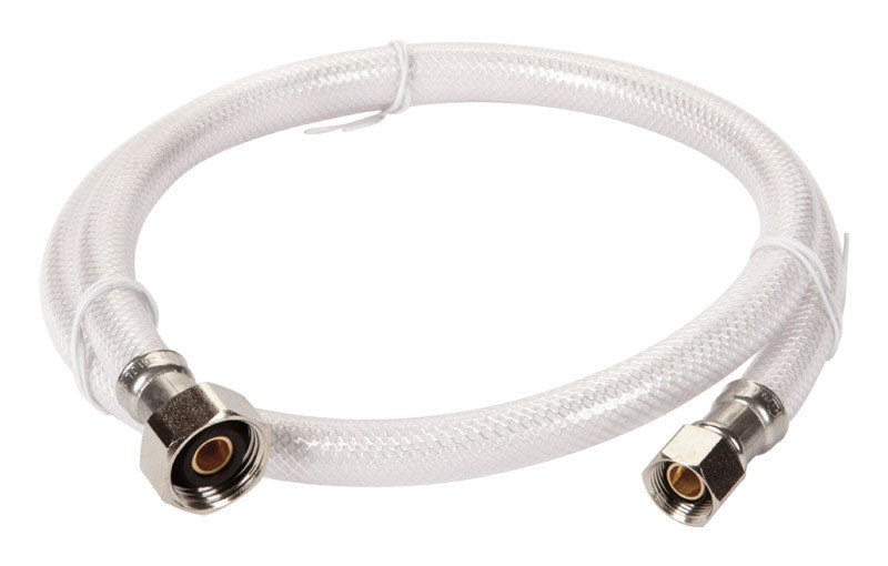 Ace 3/8 in. Compression X 1/2 in. D FIP 36 in. PVC Supply Line