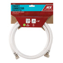 Ace 3/8 in. Compression X 1/2 in. D FIP 60 in. PVC Supply Line