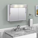 Zenna Home 18.25 in. H X 23.5 in. W X 5-1/2 in. D Rectangle Medicine Cabinet