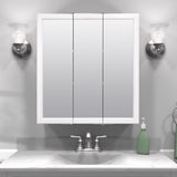 Zenna Home 26 in. H X 24 in. W X 4.5 in. D Rectangle Medicine Cabinet