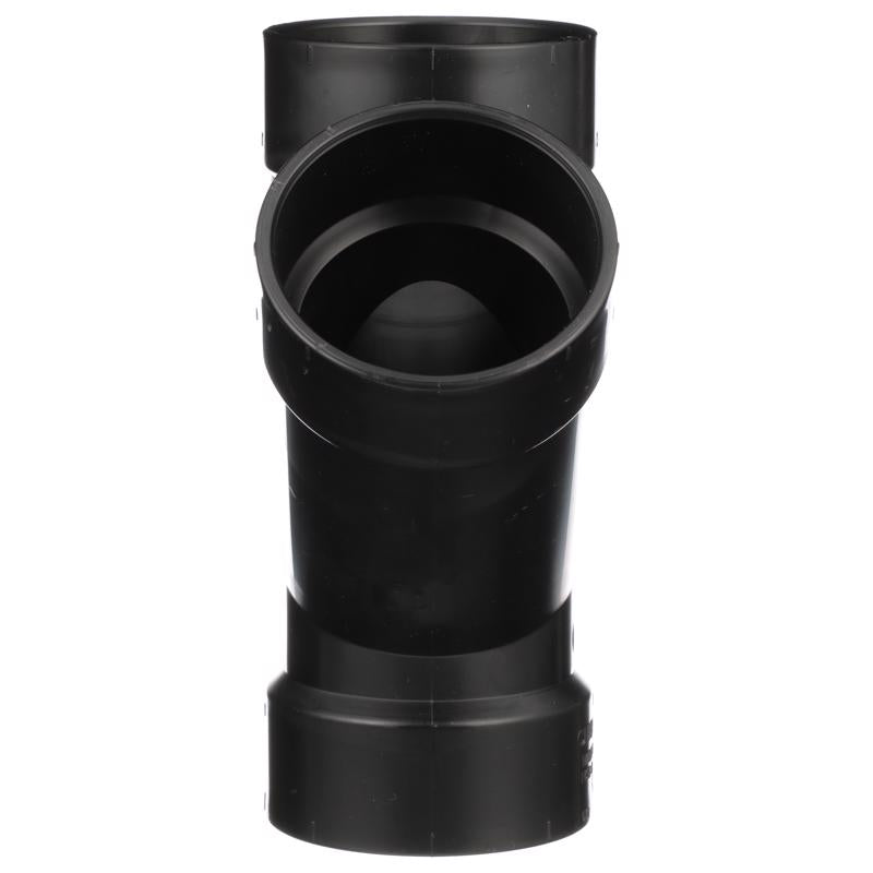 Charlotte Pipe 3 in. Hub X 3 in. D Hub ABS Double Wye