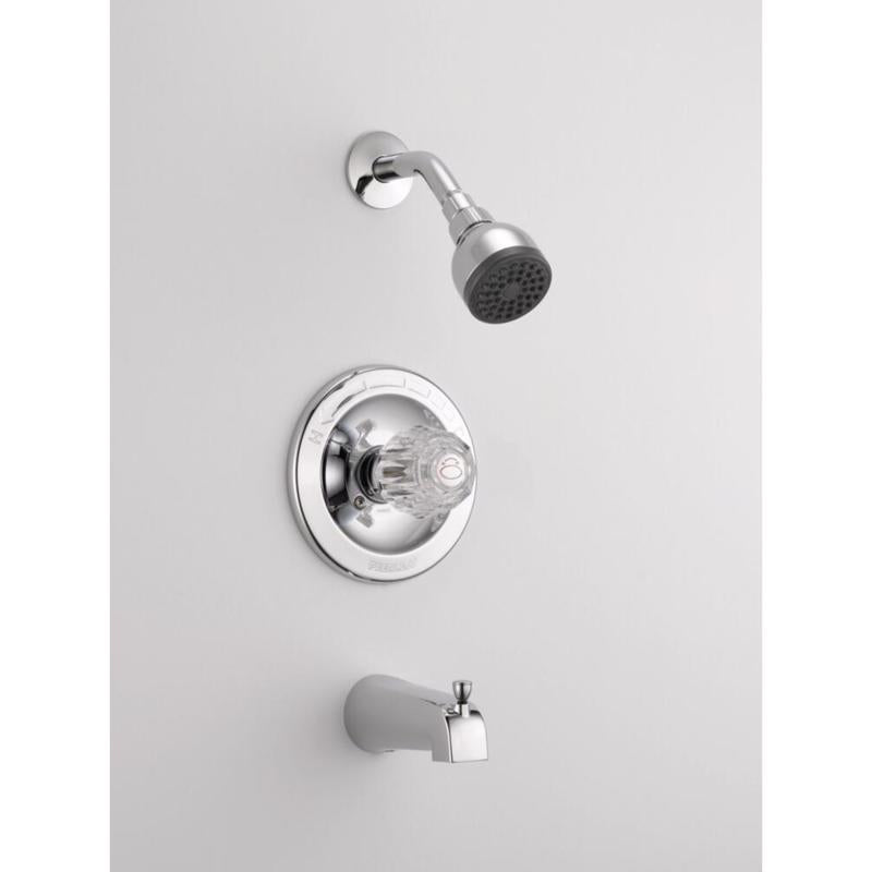 Peerless 1-Handle Chrome Tub and Shower Faucet