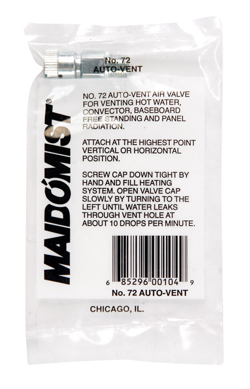 VENT AIR AUTO #72 1/8"