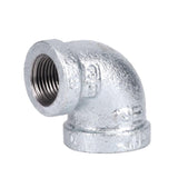 STZ Industries 1/2 in. FIP X 3/8 in. D FIP Galvanized Malleable Iron 90 degree Reducing Elbow