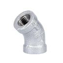 STZ Industries 1/4 in. FIP each X 1/4 in. D FIP Galvanized Malleable Iron 45 Degree Elbow