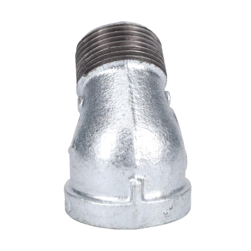 STZ Industries 1 in. FIP each X 1 in. D MIP Galvanized Malleable Iron 45 degree Street Elbow