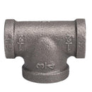 STZ Industries 1/2 in. FIP X 1/2 in. D FIP 3/4 in. D FIP Black Malleable Iron Reducing Tee