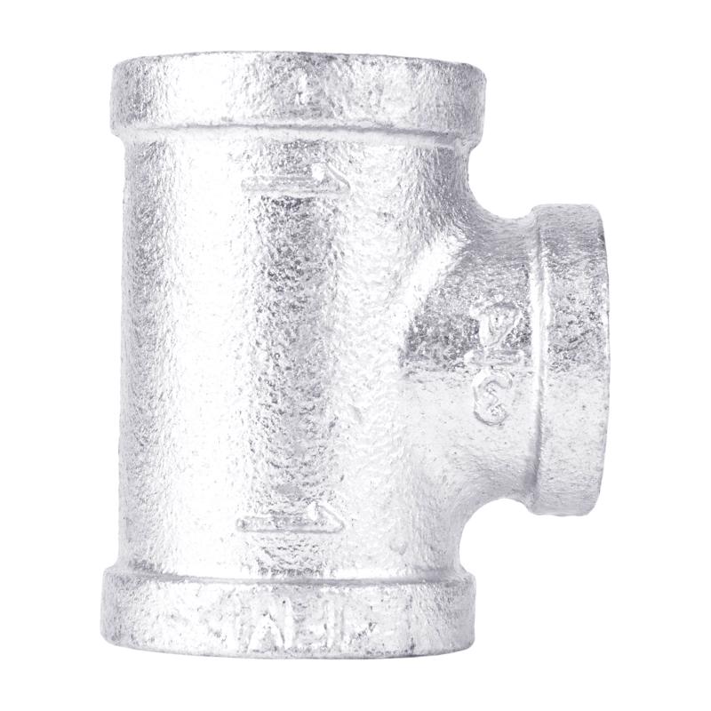 REDCNG TEE 1X1X3/4"GALV