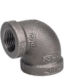 STZ Industries 1/2 in. FIP each X 3/8 in. D FIP Black Malleable Iron Reducing Elbow