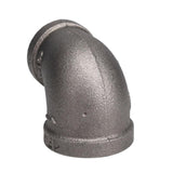 STZ Industries 1 in. FIP each X 3/4 in. D FIP Black Malleable Iron Reducing Elbow