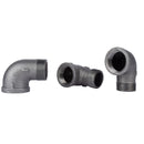 STZ Industries 1-1/4 in. MIP each X 1-1/4 in. D FIP Black Malleable Iron 90 Degree Street Elbow